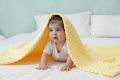 Md0073 🌈   Organic Baby Blanket, Dotting, Microfiber Fabric, Large Size 100X120 Cm. For Babies, Soft and Comfortable. 