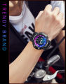 SMAEL 8049 Watch Sport LED Light Alarm Clock Dual Time Display WaterproofWeek Auto Date Wristwatches Quartz. 