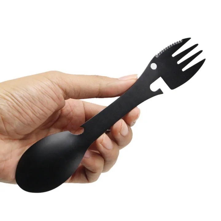5-in-1%20Tactical%20Camping%20Spork%20Stainless%20Steel%20Spoon%20&%20Bottle%20Opener%20Fork%20&%20Knife%20Can%20Opener%20Camping%20Utensils%20for%20Outdoor%20Hiking%20-%20Image%203