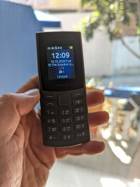 Nokia 105 Dual Sim Black Basic Mobile phone With 1Year Warranty