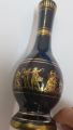 24 Carat Gold
plated greece Decorative vas handmade /KE made in Greece  Black And 24K Gold Vase
/
KE Greece 24K Gold Hand Made Vase Greek Mythology 7” Tall. 