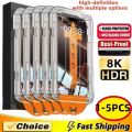 1-5Pcs Dust Free Easy Installation Screen Protector For iPhone 17 16 15 14 11 13 12 15 16 Pro Max Mini XS X XRTempered Glass. 