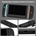Cover Skin Shell For Switch 2 Console Full Silicone Split Protective Case Sleeve For Switch 2 Accessories Anti-Slip.