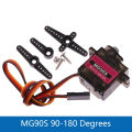 Servo Metal Gear for Model Helicopter Boat For Arduino ESP32 Toy Airplane Fixed Wing Helicopter Models 90 180 360 SG90 MG90S. 