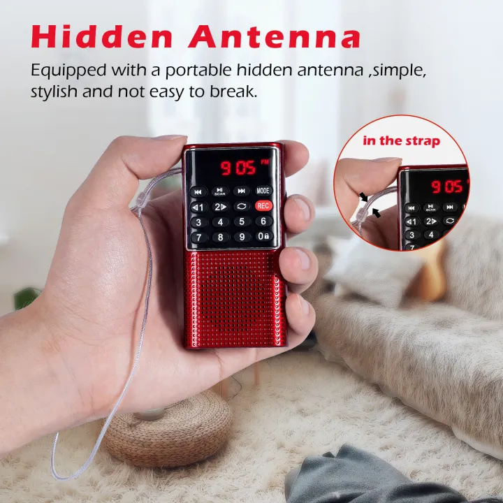 PRUNUS%20J-328%20Mini%20Portable%20Pocket%20FM%20Radio%20Handheld%20MP3%20Walkman%20Radios%20with%20Recorder%20Rechargeable%20Battery%20For%20Walkman%20Go%20Hiking%20-%20Image%205