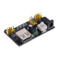 MB102 Breadboard Dedicated Power Supply Module Mini Micro USB Black White 2 Way 3.3V 5V MB-102 Solderless Bread Board. 