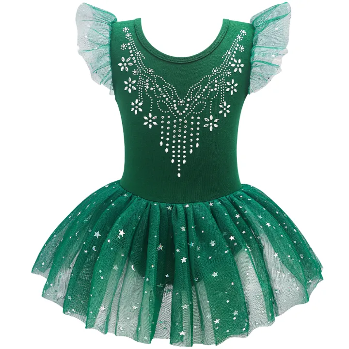 Girls%20Dance%20Leotards%20for%20Ballet%20Dress%20Shiny%20Tutu%20Skirted%20Leotard%20Gymnastics%20Bodysuit%20Ballet%20Wear%20Stage%20Performance%20Costume%20-%20Image%205
