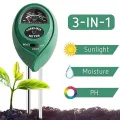 3 in 1 Soil Meter Moisture Light PH Testers With 2 Probes Soil Monitor for Garden Plant Test Flower Instrument Tool. 