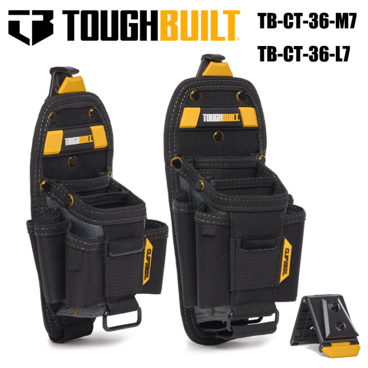 TOUGHBUILT TB-CT-36-M7 TB-CT-36-L7 7-Pocket Pouch Medium Large Rugged 6-Layer Construction Durable Storage ToolBag
