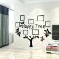 Family Tree Wooden Photo Frame Wall Decor 36x36 Inches. 