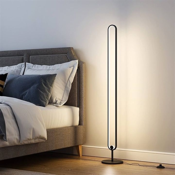 HALO FLOOR LAMP , MODERN AND UNIQUE LAMP ,BED ROOM LAMP , SLEEK DESIGN ,FLOOR LAMP ,AESTHETIC LAMP ,RGB LIGHT ,TRUSTED QUALITY