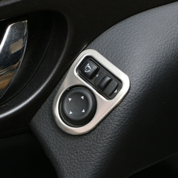 Fit%20for%20Nissan%20X-TRAIL%20Xtrail%20Rogue%20T32%20Qashqai%20J11%20Interior%20Rearview%20Mirror%20Button%20Frame%20Cover%20Trim%20Sticker%20-%20Image%202
