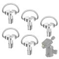 20-1PCS Stainless Steel 1/4" Camera Tripod Screw Mounting Screw Adapter Quick Release Camera Screw for Camcorder Tripod Monopod.