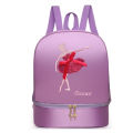 Childrens Shoulder Bag Dance Backpack Latin and Ballet Schoolbag Girl Princess Dance Bag Independent Shoe Warehouse Water Proof.