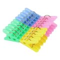 Pack of 20 Plastic Cloth Hanging Clips, Towel Hanging, Laundry Pegs, Multicolor Cloth Clips For Drying Clothes. 