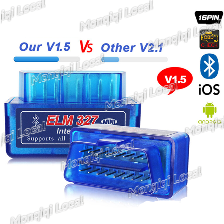 ELM327 car scanner smart car kit OBD OBD2 Bluetooth car scanner for iOS Android Windows