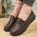 Women's Loafers, Women's Flat Shoes, lightweight Mom Shoes, Women's Casual Shoes, Durable Artificial Leather.