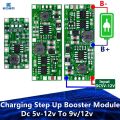 Charging Step Up Booster Module Dc 5v-12v To 9v/12v For 18650 Lithium Battery Ups Voltage Protection Converter Charge Discharge. 