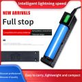 18650 Battery Charger 1-4 Slots Dual 18650 Charging 3.7V  Rechargeable Lithium Battery USB Charger For 16340 14500 18650 26650. 