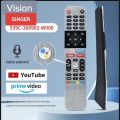 PREMIUM QUALITY TV REMOTE CONTROL FOR VISION 4K SMART,SINGER VISTA ANDROID LED TV REMOTE WITH VOICE CONTROL.