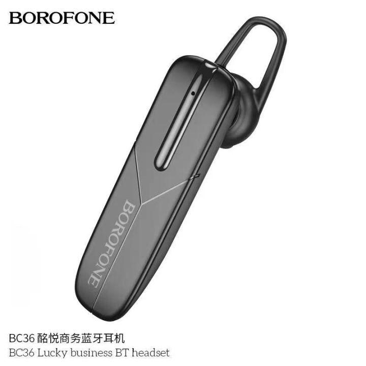Borofone bc36 lucky business wireless Bluetooth earphone single Bluetooth earphone HiFi audio