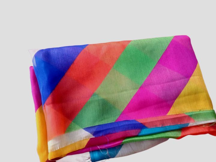 multi color dupatta