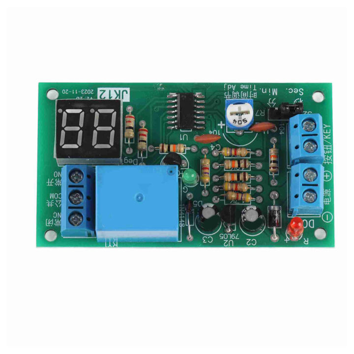 DC12V LED Display Countdown Timing Timer Delay Turn OFF Relay Switch ...