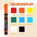 YPLUS Acrylic Paint Pens for Kids, Permanent Fabric Markers Waterproof, Acrylic Markers Painting for Rock Clothes Wood and More - 8 Colours. 