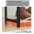 1pc Simple Trapezoid Shoe Rack For Home Entryway, Dorm Room Shoe Storage. 