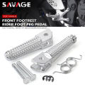 Motorcycle Front Footrest Foot Pegs For YAMAHA MT07 MT09 Tracer 900 XSR 700 YZF R3 R25 R125 MT10 MT25 MT03 MT125 Rider Foot Rest. 