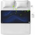Breathable Grounding Leather Mattress sleep mat Conductive Therapy pad for Better Sleep Reduce Stress earth benefit. 