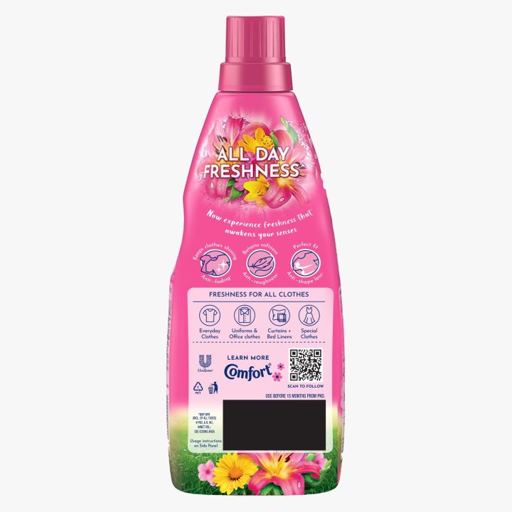 Comfort%20Lily%20Fresh%20Fabric%20Conditioner%20860ml%20-%20Image%203