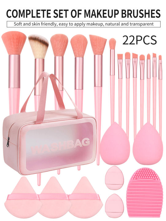 1pc%20Multifunctional%20Zipper%20Cosmetic%20Bag%20(Waterproof)%20+%2021pcs/Set%20Makeup%20Tools%20Set%20-%20Image%207