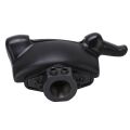 Black Tire Changer Machine Plastic and Iron Mount Demount Duck Head Kit Dia 28mm/1.1".