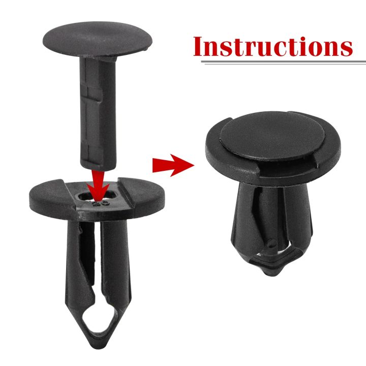 100/50PCS%208mm%20Car%20Replacement%20Push%20Pin%20Rivet%20For%20Car%20Bumper%20Trunk%20Fender%20Lining%20Snap%20Clips%20Retainer%20%20for%20Ford%20VW%20Audi%20n807389S%20-%20Image%205