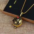 The Vampire Diaries Necklace Elena Gilbert Fashion Vervain Verbena Pendant Photo Locket Jewelry Men Women Christmas Party Gift. 