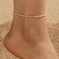 【Must-Have Accessories】 2023 New Cute Daisy Flower Chain Anklets for Women Summer Beach Colorful Beads Anklet Bracelet On Leg Foot Chain Boho Jewelry.