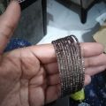 black metal bangles for girls and women. 