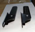 1 Pair Universal Motorcycle Bike Foldable Pedals 5/7cm Rear Seat Foot Support Pad Pedal  Electric Vehicle Rear Foot Pedals. 