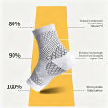 1Pair Ankle Compression Socks Compression Foot Sleeves with Arch And Ankle Support Open-Toe Design Neuropathy Socks. 