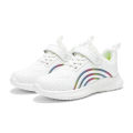 Spring Autumn Kids Shoes Baby Girls Children's Casual Sneakers Breathable Soft Anti-Slip Walking Running Sports Shoes Size 26-38. 