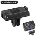 Magnetic Fork Adapter 1/4 Thread For DJI Action 5 4 3 Universal Camera Magnet Holder For Osmo Action 5 Pro Extension Mount Base. 