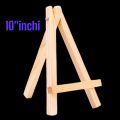 Easel wooden small triangular stand solid wood drawing board sketch gouache painting advertising display stand mobile phone holder All size.