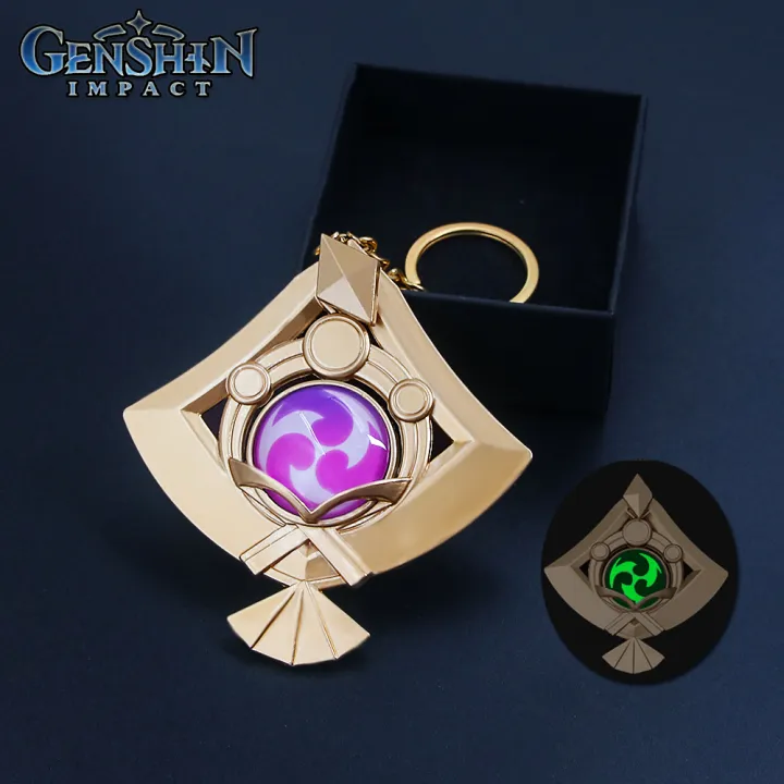 Genshin%20Impact%20Yae%20Miko%20Electro%20Vision%20Keychain%20Big%20Size%20Luminous%20Double%20Sided%20Pendant%20Keyring%20Cosplay%20Accessories%20Props%20-%20Image%203