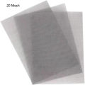 Stainless steel filter screen 10/20 Mesh Woven Wire Screening Filter Sheet Aquarium Fish Tank Decoration Plants Moss Net 2/5Pcs. 