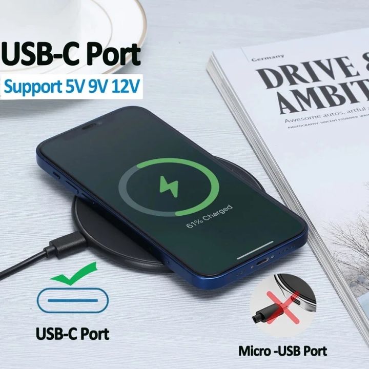VIKEFON%2030W%20Wireless%20Charger%20For%20iPhone%2015%2014%2013%2012%20Pro%20XS%20XR%20Induction%20Type%20C%20Fast%20Charging%20Pad%20For%20Samsung%20S22%20S21%20S20%20Xiaomi%20-%20Image%202