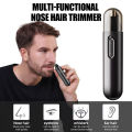 Electric nose hair trimmer is simple, atmospheric, and easy to store, suitable for carrying around during travel. 