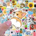 100 PCs Stickers Water Bottles Sticker Aesthetic Waterproof Cute Vsco Vinyl Stickers for Teens Girls Kids. 