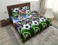 King Size Double  Cotton Bedsheets for Kids Room  Cartoon Printed Bedsheets. 