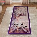 Digital writing Printed Silk Caligraphy Manto Dupatta/Shawl/Odhni. 